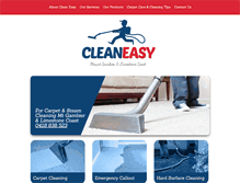 Tablet Screenshot of cleaneasy.com.au